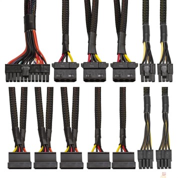 Блок питания Exegate EX264476RUS-PC Блок питания 650W ExeGate 650NPXE (ATX, PPFC, PC, 12cm fan, 24pin, (4+4)pin, PCIe, 3xSATA, 2xIDE, black, кабель 220V в комплекте)-2