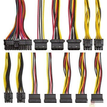 Блок питания Exegate EX292167RUS Блок питания 800W ExeGate XP800 (ATX, 12cm fan, 24pin, 2x(4+4)pin, 2xPCI-E, 5xSATA, 3xIDE, black) -2