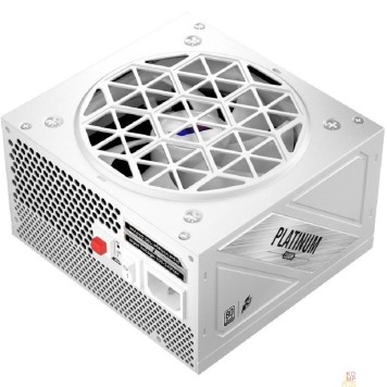 Блок питания  1STPLAYER NGDP Platinum 1300W White / ATX3.0, APFC, 80 PLUS Platinum, SR + LLC + DC-DC, 120mm fan, full modular / HA-1300BA3-WH