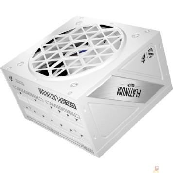 Блок питания  1STPLAYER NGDP Platinum 1300W White / ATX3.0, APFC, 80 PLUS Platinum, SR + LLC + DC-DC, 120mm fan, full modular / HA-1300BA3-WH-1
