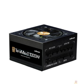 Блок питания Zalman <TMX2> ZM1000-TMX2  <1000W, ATX v3.0 GEN 5.0, EPS, APFC, 12cm Fan, FCM, 80+ GOLD, Retail>