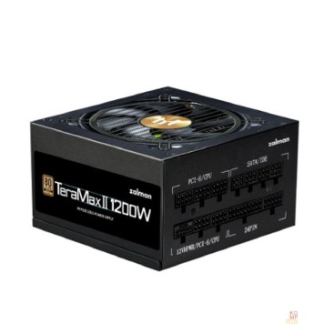 Блок питания Zalman <TMX2> ZM1200-TMX2  <1200W, ATX v3.0 GEN 5.0, EPS, APFC, 12cm Fan, FCM, 80+ GOLD, Retail>