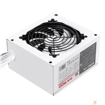 Блоки питания ZIRCON Блок питания ATX 600W AA-600 White-1