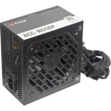Блок питания Accord ACC-W650P ATX 650W ACC-W650P 80+ white (20+4pin) 120mm fan 6xSATA RTL-2