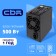 Блок питания Блок питания CBR ATX 500W, 8cm fan, 20+4pin/1*4pin/1*IDE/2*SATA, кабель питания 1.2м, черный PSU-ATX500-08EC OEM