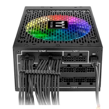 Блок питания Блок питания Thermaltake Toughpower iRGB PLUS 1250W Titanium /1250W/Fully Modular/Riing Duo/Full Range/Digital/80 Plus Titanium/EU/106% JP CAP/All Flat Cables-1