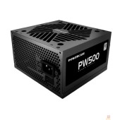 Блок питания Powercase PW500 (80 Plus, ATX 2.31, 500W, APFC, DC-DC, 120mm Fan) / PS-500W-DC