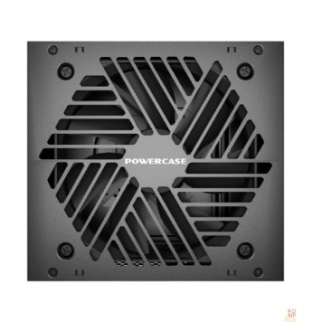 Блок питания Powercase PW500 (80 Plus, ATX 2.31, 500W, APFC, DC-DC, 120mm Fan) / PS-500W-DC-1
