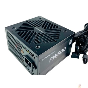 Блок питания Powercase PW500 (80 Plus, ATX 2.31, 500W, APFC, DC-DC, 120mm Fan) / PS-500W-DC-2