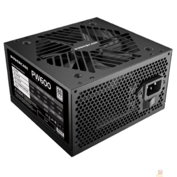Блок питания Powercase PW600 (80 Plus, ATX 2.31, 600W, APFC, DC-DC, 120mm Fan) / PS-600W-DC