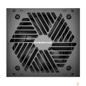 Блок питания Powercase PW600 (80 Plus, ATX 2.31, 600W, APFC, DC-DC, 120mm Fan) / PS-600W-DC-1