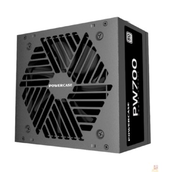 Блок питания Powercase PW700 (80 Plus, ATX 2.31, 700W, APFC, DC-DC, 120mm Fan) / PS-700W-DC-2