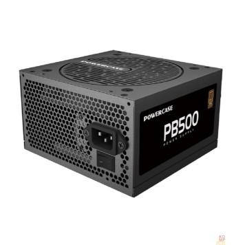 Блок питания Powercase PB500 (80 Plus Bronze, ATX 2.31, 500W, APFC, DC-DC, 120mm Fan) / PS-500B-DC-2