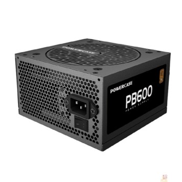 Блок питания Powercase PB600 (80 Plus Bronze, ATX 2.31, 600W, APFC, DC-DC, 120mm Fan) / PS-600B-DC-2