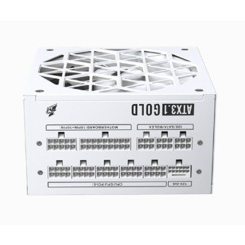 Блок питания  1STPLAYER ACK GOLD 850W White / ATX 3.1, PCle 5.1, APFC, 80 PLUS Gold, LLC+DC-DC, full Teapo caps, 140mm fan, full modular / HA-850BA2-WH-1
