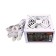 Блок питания Ginzzu CB600 12CM White ,24+4p,2 PCI-E(6+2), 4*SATA,3*IDE,оплетка MB, кабель питания