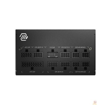Блок питания Блок питания MSI MAG A850GL PCIE5 , 850W, 80+ Gold, полностью модульный, ATX 3.0, PCIE5-1
