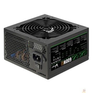 Блок питания Formula KCAS-600 PLUS  { 80+ bronze (24+4+4pin) APFC 120mm fan 7xSATA RTL}(4713105962659) (ex Aerocool)-1