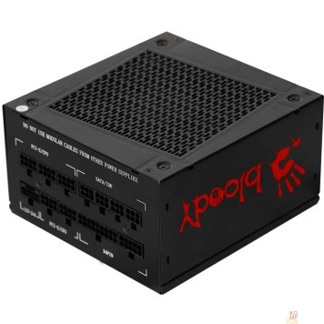 Блок питания Bloody BD-PS1000G-M ATX 1000W 80+ gold (20+4pin) APFC 140mm fan 12xSATA Cab Manag RTL