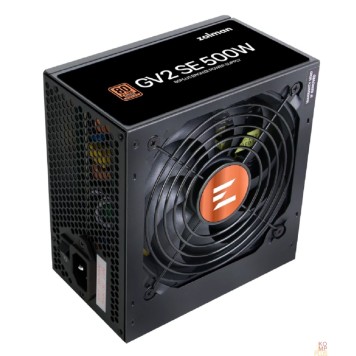 Блок питания Zalman <GV2SE>  ZM500-GV2SE <500W, ATX12V v2.52, APFC, 12cm Fan, 80+ Bronze, Ret>-1