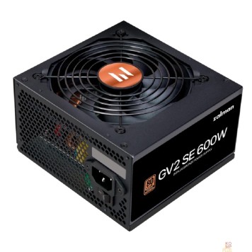 Блок питания Zalman <GV2SE>  ZM600-GV2SE <600W, ATX12V v2.52, APFC, 12cm Fan, 80+ Bronze, Ret>