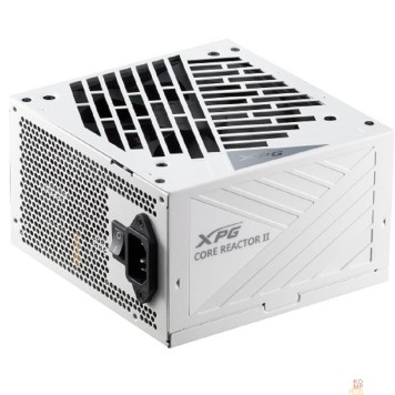 Блок питания XPG CORE REACTOR II 850 white (ATX 3.1 850W, Full Modular, PWM 120mm FDB fan, Active PFC, DC to DC,Half-Bridge & LLC converter, 80+ GOLD, all Japanese capasitors, белый ) RET