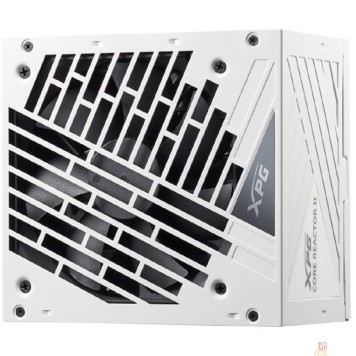 Блок питания XPG CORE REACTOR II 850 white (ATX 3.1 850W, Full Modular, PWM 120mm FDB fan, Active PFC, DC to DC,Half-Bridge & LLC converter, 80+ GOLD, all Japanese capasitors, белый ) RET-1
