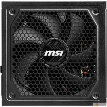 Блок питания Блок питания ПК/ Power Supply MSI MAG A1000GL PCIE5, 1000W 80+ Gold (ATX, 3.1, PCIe 5.1, Full modular, 1x24(20+4)pin, 2xCPU 8(4+4)pin, 4xPCIe*2 8(6+2)pin, 1x12V-2x6, 12xSATA3, 4xMOLEX4pin, Active, 135-2