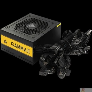 Блок питания Montech GAMMA II 550W / ATX 2.43, APFC, 80 PLUS Gold, LLC+DC-DC, Japan caps, 120mm fan, non-modular / GAMMA550-1