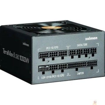 Блок питания Zalman <TMX2SE> ZM1000-TMX2SE  <1000W, PCIe 5.1, ATX v3.1, 12cm Fan, FCM, 80+ GOLD, Retail>-1