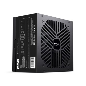 Блок питания CBR ATX 550W, 12cm fan, 24pin/1*8pin(4+4)/1*6+2pin/ 2*IDE/ 3*SATA, 1.2м кабель питания, черный PSU-ATX550-12MD OEM-2