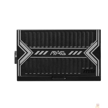 Блок питания Блок питания ПК/ Power Supply MSI MAG A550BN, 550W 80+ Bronze (ATX, Non modular, 1x24(20+4)pin, 1xCPU 8(4+4)pin, 2xPCIe*2 8(6+2)pin, 5xSATA3, 2xMOLEX4pin, Active, 120x120mm, 150x140x86mm, APFC, black)-1