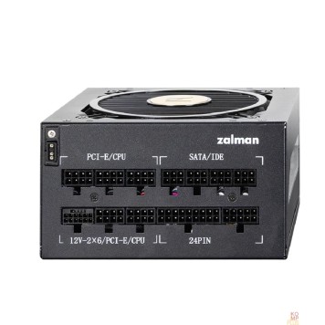 Блок питания Zalman <TMX2 VIEW> ZM1200-TMX2 VIEW <1200W, PCIe 5.1, ATX v3.1, FCM, 80+ GOLD, RGB, Retail>-2