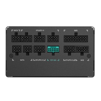 Блок питания Deepcool GAMERSTORM PN750M (ATX 3.1, 750W, Full Cable Management, PWM 120mm fan, Active PFC, 80+ GOLD, Gen5 PCIe) RET-2