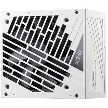 Блок питания XPG CORE REACTOR II 850 white (ATX 3.1 850W, Full Modular, PWM 120mm FDB fan, Active PFC, DC to DC,Half-Bridge & LLC converter, 80+ GOLD, all Japanese capasitors, белый ) RET-1