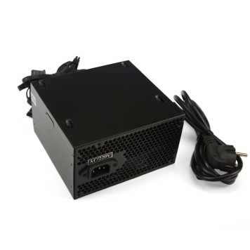Блок питания CBR ATX 400W, 12см fan, 24pin/1*4pin/1*IDE/2*SATA, 1.2м кабель питания, черный PSU-ATX400-12EC OEM-2