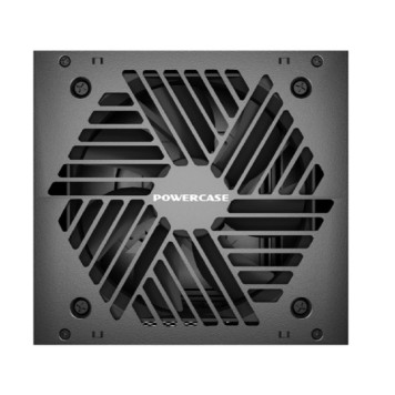 Блок питания Powercase PW500 (80 Plus, ATX 2.31, 500W, APFC, DC-DC, 120mm Fan) / PS-500W-DC-1