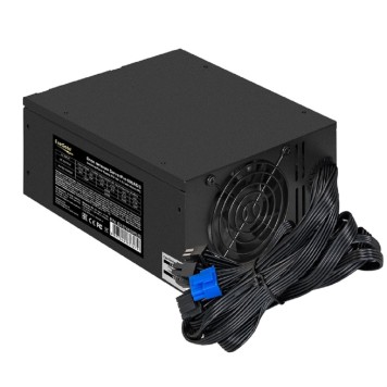 Блок питания Exegate EX174459RUS Блок питания 600W Exegate <RM-600ADS> APFC,2х8 cm fan, 20+4pin/(4+4)pin , 2xPCI-E , 9xSATA-1