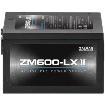 Блок питания Zalman <LX> ZM600-LXII <600W, ATX12V v2.3, APFC, 12cm Fan, Ret>-2