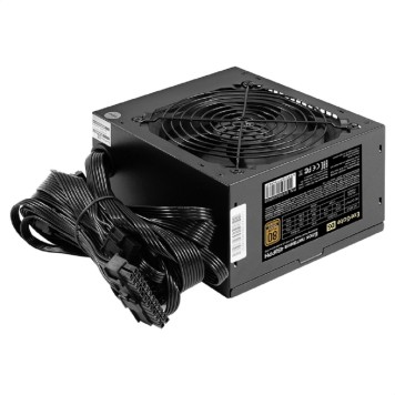 Блок питания Exegate EX298359RUS-OEM Блок питания 450W ExeGate 80 PLUS® Bronze 450PPH-OEM (ATX, APFC, КПД 88% (80 PLUS Bronze), 12cm fan, 24pin, (4+4)pin, 2xPCI-E, 3xSATA, 3xIDE, black, RTL)