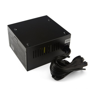 Блок питания CBR ATX 450W, 12см fan, 24pin/1*4pin/1*IDE/2*SATA, 1.2м кабель питания, черный PSU-ATX450-12EC OEM-2