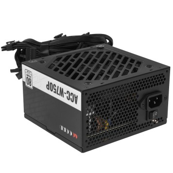 Блок питания Accord ACC-W750P ATX 750W ACC-W750P 80+ white (20+4pin) 120mm fan 6xSATA RTL-2