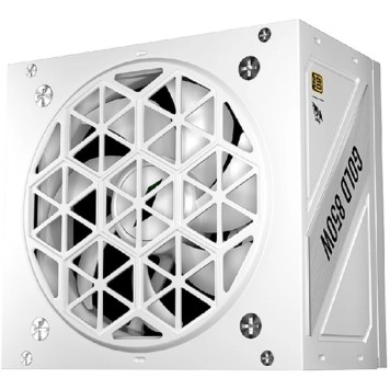 Блок питания  1STPLAYER NGDP Gold 850W White/ ATX 3.0, APFC, 80 PLUS Gold, LLC+DC-DC, 120mm fan, full modular / HA-850BA4-WH-1