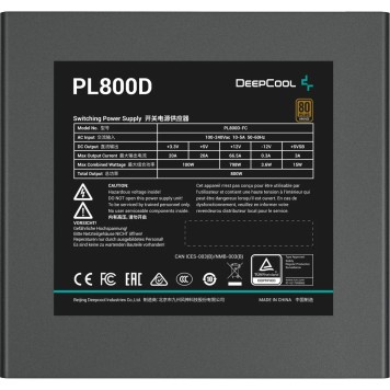 Блок питания 800W Deepcool PL800D (R-PLPL800D-FC0B-EU-v2)-2