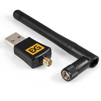 USB-концентраторы Exegate EX299657RUS Сетевой адаптер Wi-Fi 5 двухдиапазонный ExeGate EX-W5-T2U Plus-AC650 (Wi-Fi AC (a/b/g/n/ac), чипсет Realtek8811, 2.4 ГГц до 200 Мбит/с + 5 ГГц до 433 Мбит/с, внешняя съемная 2dBi а-1