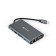 USB-концентраторы Exegate EX293985RUS Док-станция ExeGate DUB-31C/MAX (кабель-адаптер USB Type-C --> 3xUSB3.0 + Card Reader + PD 100W + HDMI 4K@30Hz + VGA + Audio + Lan RJ45 10/100/1000Mb, Plug&Play, серый)