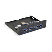 Контроллер Exegate EX283580RUS Планка USB на переднюю панель ExeGate U3H-625, 3,5