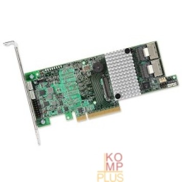 Контроллер LSI (LSI00330) Контроллер LSI Logic MegaRAID SAS 9271-8i SGL 1GB DDRIII PCI-E, 8-port 6Gb/s, SAS/SATA RAID Adapter RTL