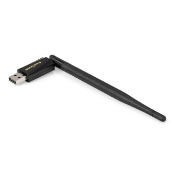 USB-концентраторы Exegate EX299652RUS Сетевой адаптер Wi-Fi 4 ExeGate EDWA-137-N300-1 (Беспроводной USB адаптер, Wi-Fi N (b/g/n), чипсет Realtek8192, до 300 Мбит/с на 2,4 ГГц, внешняя 3dBi антенна, USB 2.0)