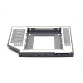 Контейнер для HDD Gembird MF-95-02 Низкопрофильный адаптер для 2.5-дюймового накопителя в отсек 5.25 дюйма, 12 мм